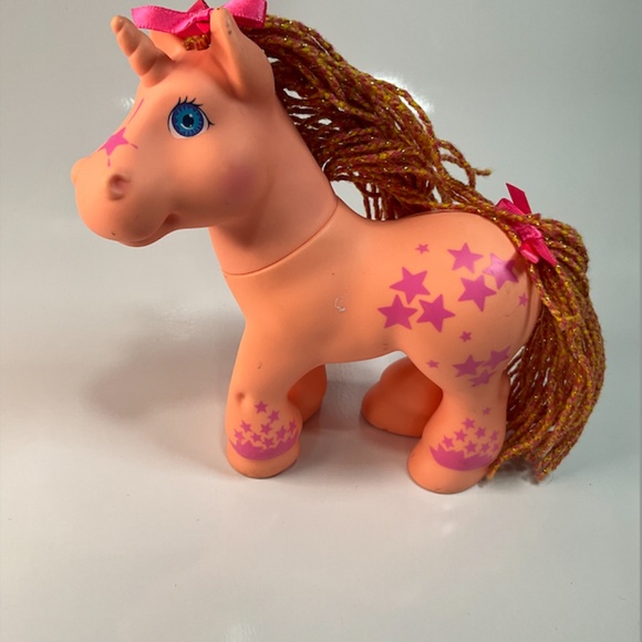 Cabbage Patch Kids 1992 Crimp N Curl Sundance Unicorn Glitter Hair Hasbro - Picture 2 of 9